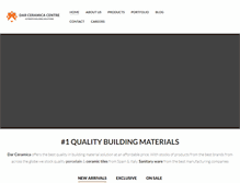 Tablet Screenshot of darceramica.co.tz